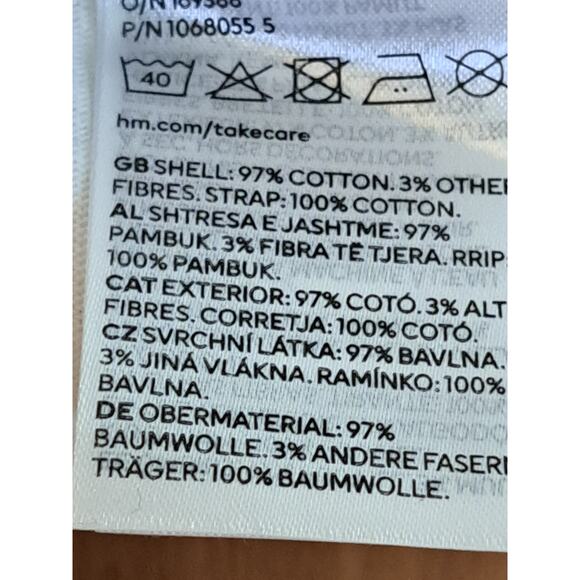 Women's H&M White Tank Top Size Large New with Tags - Picture 8 of 8